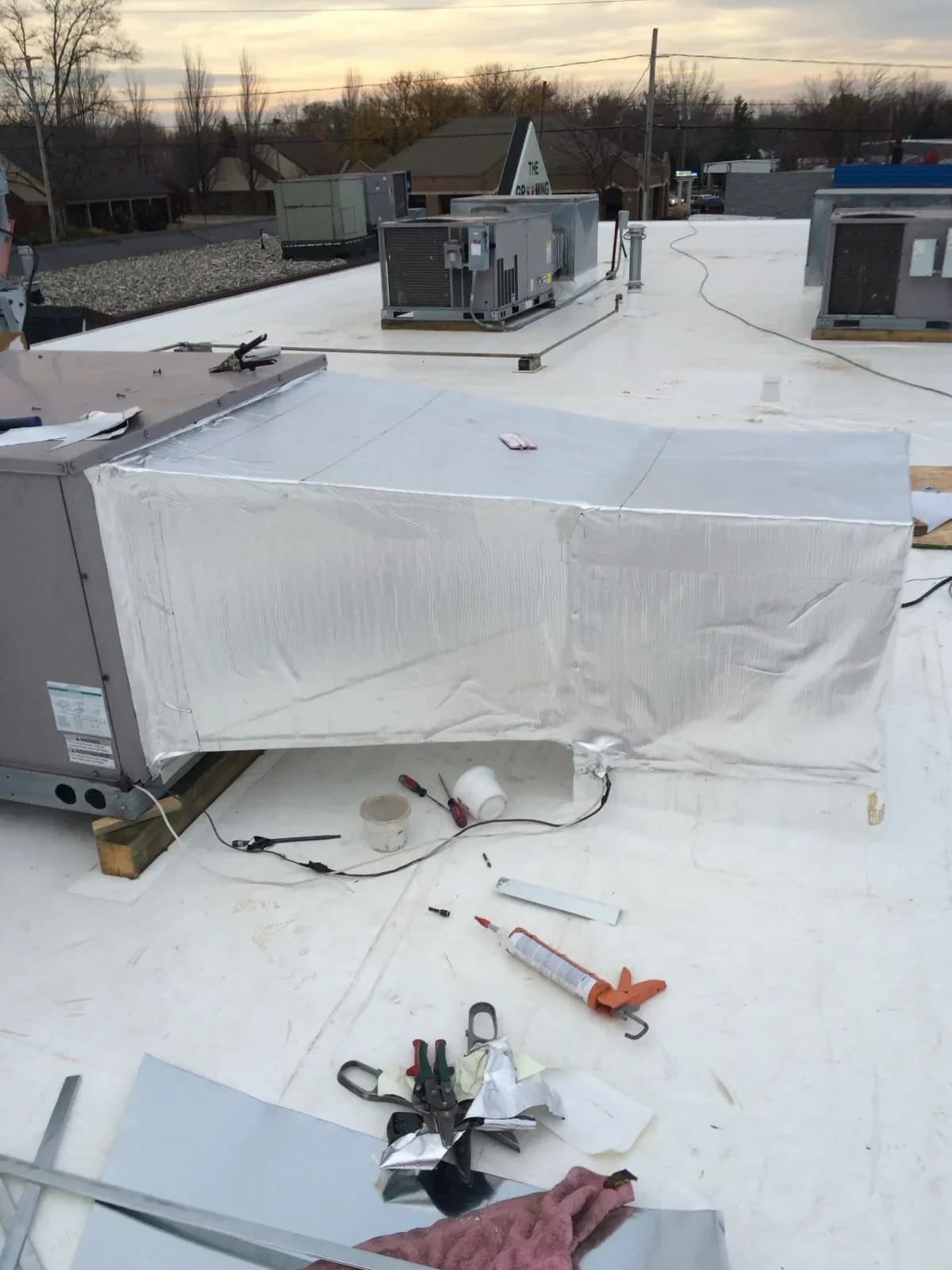 AC maintenance and tune-up service by Mazure's HVAC