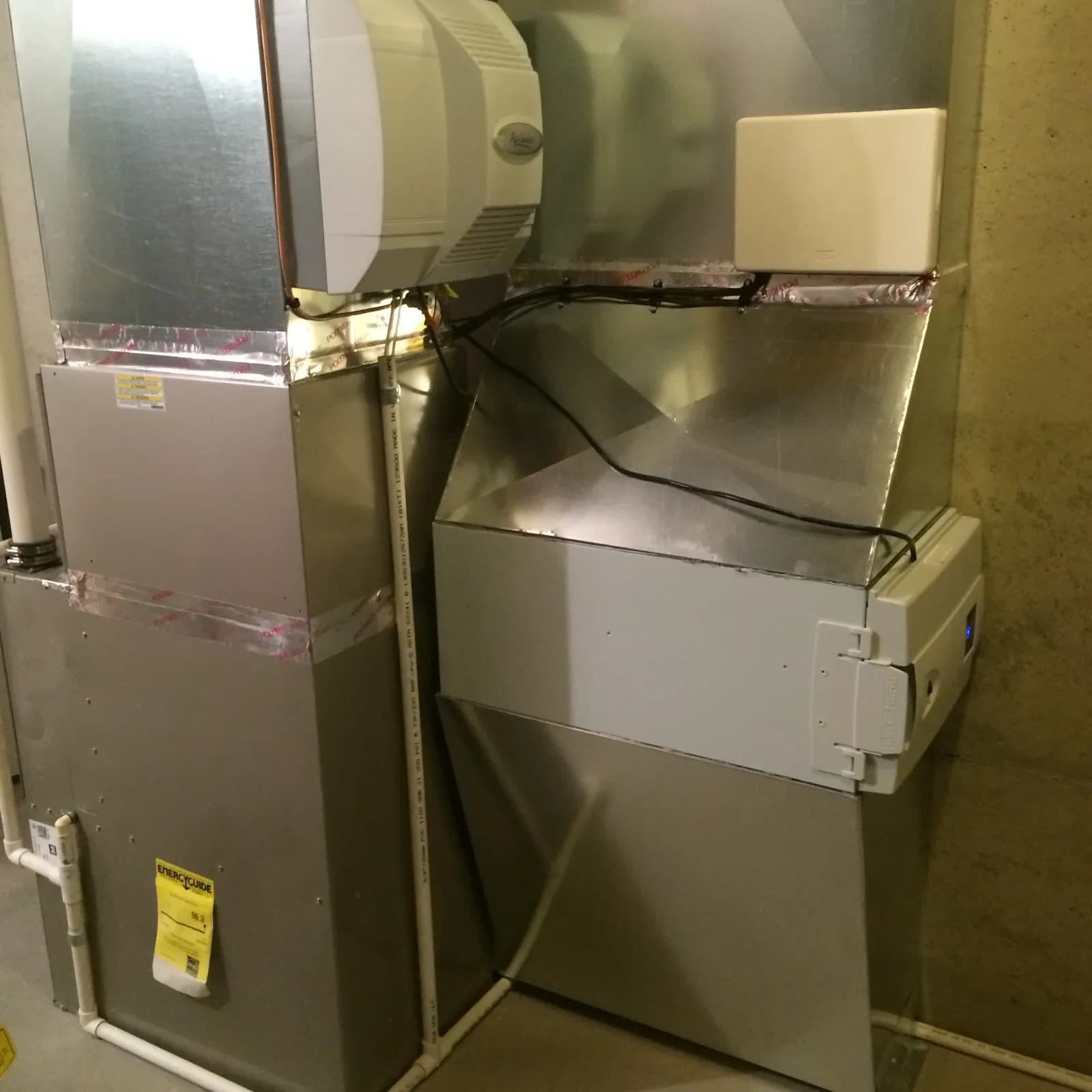 Ductless mini-split system installation by Mazure's HVAC